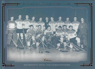MS 1938 ČSR OFS Classic The Final Series History of Czech National Teams HCNT-13 Cooper /15