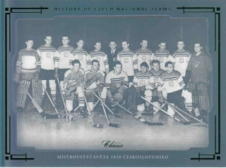 MS 1938 ČSR OFS Classic The Final Series History of Czech National Teams HCNT-13 Emerald /20