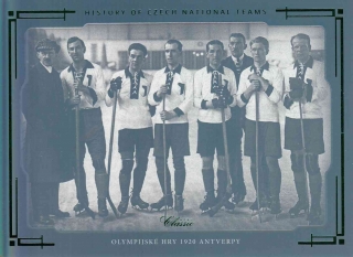 OH 1920 Antverpy OFS Classic The Final Series History of Czech National Teams HCNT-05 Emerald /20