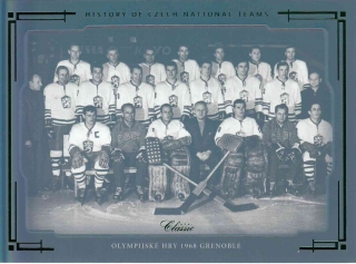 OH 1968 Grenoble OFS Classic The Final Series History of Czech National Teams HCNT-24 Emerald /20