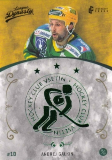 GALKIN Andrej Legendary Cards League Dynasty Vsetín č. 62