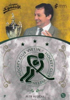 HUSIČKA Petr Legendary Cards League Dynasty Vsetín č. 82