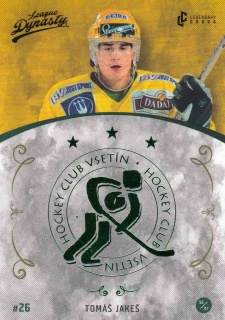 JAKEŠ Tomáš Legendary Cards League Dynasty Vsetín č. 74