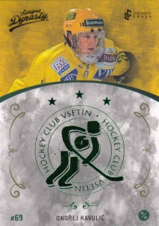 KAVULIČ Ondřej Legendary Cards League Dynasty Vsetín č. 131