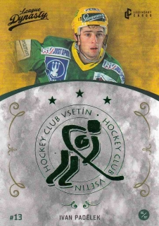 PADĚLEK Ivan Legendary Cards League Dynasty Vsetín č. 64