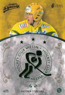 STAVJAŇA Antonín Legendary Cards League Dynasty Vsetín č. 30