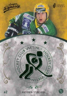 STAVJAŇA Antonín Legendary Cards League Dynasty Vsetín č. 58