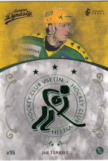 TOMAJKO Jan Legendary Cards League Dynasty Vsetín č. 150