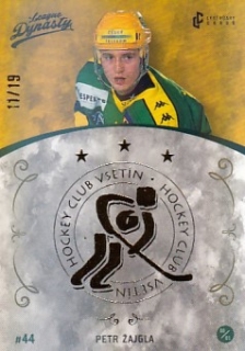 ŽAJGLA Petr Legendary Cards League Dynasty Vsetín č. 153 Gold Rainbow /19