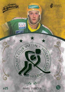 ZUBÍČEK Pavel Legendary Cards League Dynasty Vsetín č. 100