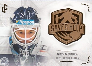 SVOBODA Miroslav Legendary Cards Saves Help SH-037