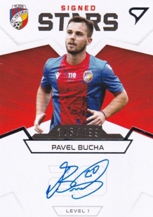 BUCHA Pavel SPORTZOO FORTUNA:LIGA 2021/2022 Signed Stars Level 1 S1-BU /199