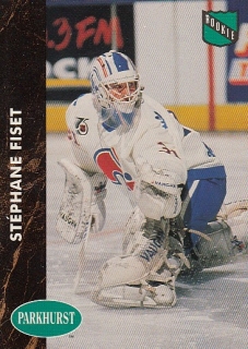 FISET Stephane Parkhurst 1991/1992 č. 363 Rookie US