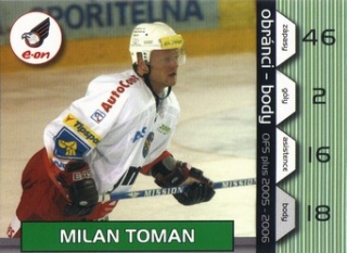 TOMAN Milan OFS 2005/2006 Obránci O14
