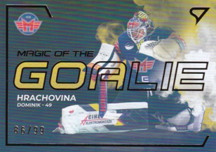 HRACHOVINA Dominik SPORTZOO 2021/2022 Magic of the Goalie MG-17 Limited /99