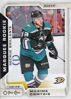 COMTOIS Maxime O-Pee-Chee 2018/2019 č. 622 Marquee Rookie