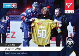 JÁGR Jaromír SportZoo 2021/2022 Live L-101 /271