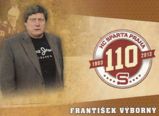 VÝBORNÝ František STARÁ GARDA HC Sparta Praha č. 31 SAMPLE
