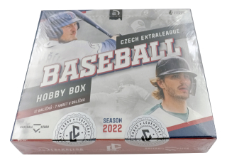 BOX Legendary Cards Baseball Czech Extraleague 2022 Hobby