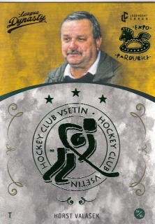 VALÁŠEK Horst Legendary Cards League Dynasty Vsetín č. 26 EXPO 2022 /6