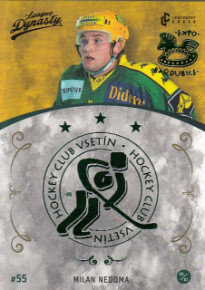 NEDOMA Milan Legendary Cards League Dynasty Vsetín č. 143 EXPO 2022 /6