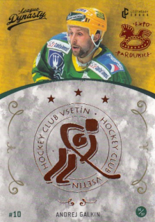 GALKIN Andrej Legendary Cards League Dynasty Vsetín č. 62 Cooper EXPO 2022 /3