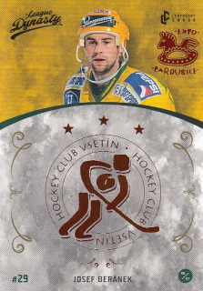 BERÁNEK Josef Legendary Cards League Dynasty Vsetín č. 76 Cooper EXPO 2022 /3