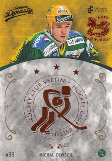 DIVÍŠEK Michal Legendary Cards League Dynasty Vsetín č. 78 Cooper EXPO 2022 /3