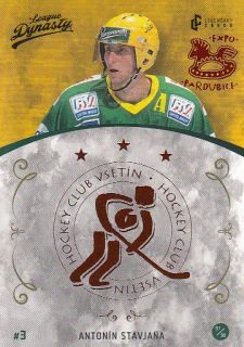 STAVJAŇA Antonín Legendary Cards League Dynasty Vsetín č. 87 Cooper EXPO 2022 /3