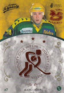JAŠKIN Alexej Legendary Cards League Dynasty Vsetín č. 138 Cooper EXPO 2022 /3