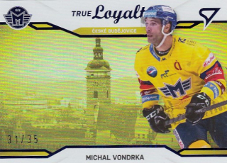 VONDRKA Michal SPORTZOO 2021/2022 True Loyalty TL-34 Limited /35