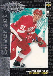 FEDOROV Sergei UD Collector´s Choice 1995/1996 Crash the Game Silver Set C2