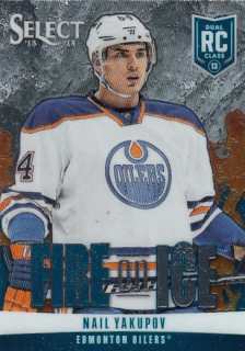 YAKUPOV Nail Select 2013/2014 Fire on Ice FR-13 Rookie