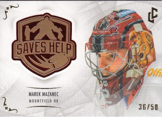 MAZANEC Marek Legendary Cards Saves Help SH-026 Red /50