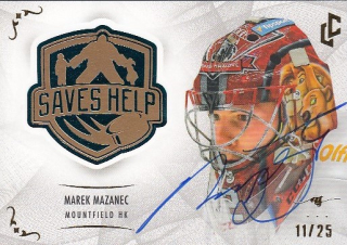 MAZANEC Marek Legendary Cards Saves Help SH-026 Autograph /25