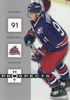FEDOROV Sergei Fleer Hot Prospects 2005/2006 č. 28