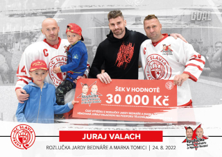 VALACH Juraj GOAL Cards 2022/2023 Rozlučka č. 44