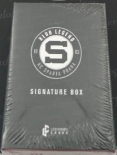 Balíček SET Legendary Cards Klub Legend HC Sparta Praha Signature Box /77