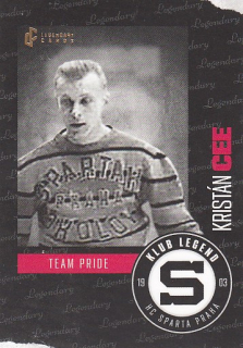 CEE Kristián Legendary Cards Klub Legend HC Sparta Praha č. 3