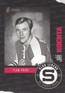 KOCHTA Jiří Legendary Cards Klub Legend HC Sparta Praha č. 20