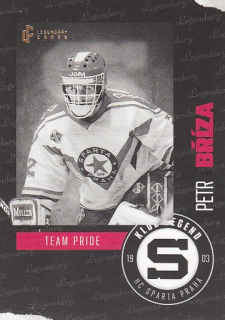 BŘÍZA Petr Legendary Cards Klub Legend HC Sparta Praha č. 29