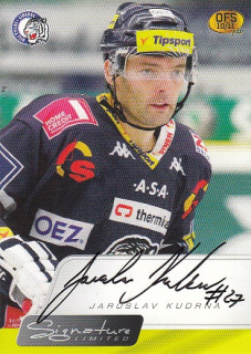 KUDRNA Jaroslav OFS 2010/2011 Signature SIGN08 Black /99
