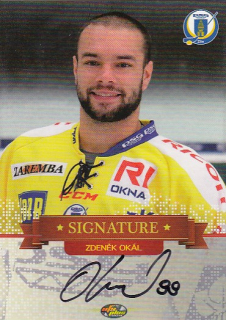 OKÁL Zdeněk OFS 2013/2014 Signature SIGN04 Silver /99