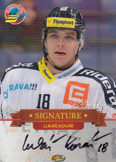 KOVÁŘ Lukáš OFS 2013/2014 Signature SIGN14 Silver /99