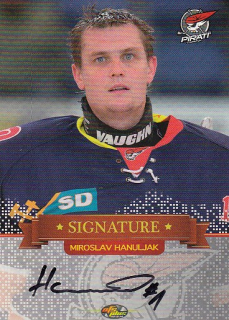 HANULJAK Miroslav OFS 2013/2014 Signature SIGN20 Silver /99