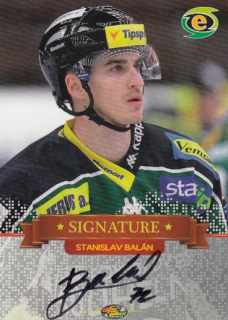 BALÁN Stanislav OFS 2013/2014 Signature SIGN39 Silver /99