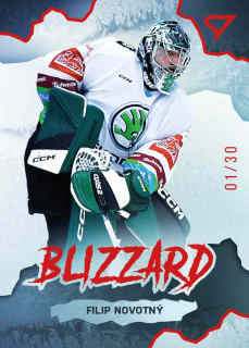 NOVOTNÝ Filip SPORTZOO 2022/2023 Blizzard BL-10 Red /30 