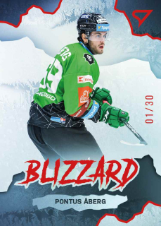ÅBERG Pontus SPORTZOO 2022/2023 Blizzard BL-11 Red /30 