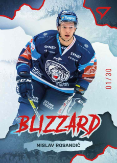 ROSANDIČ Mislav SPORTZOO 2022/2023 Blizzard BL-19 Red /30 