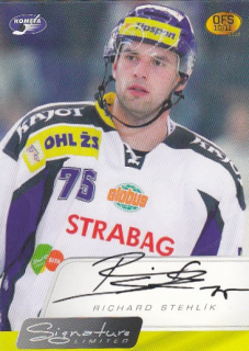 STEHLÍK Richard OFS 2010/2011 Signature SIGN24 Red /50